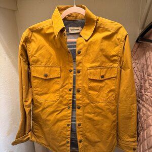 Taylor Stitch Mustard Utility Overshirt Jacket – Men’s Medium (38) – Workwear